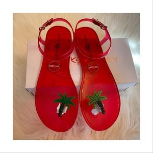 Katy Perry Palm Tree Geli Sandals - Size 11 - New in Box